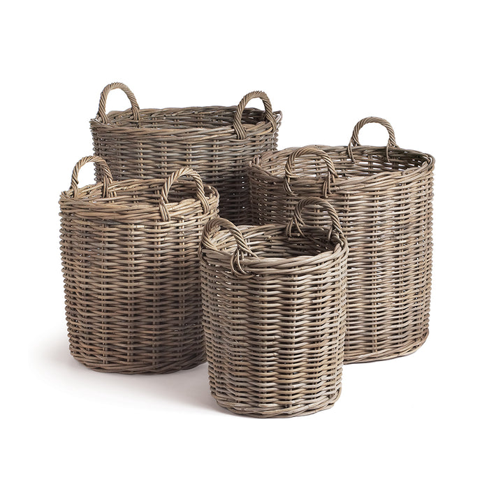 NORMANDY ROUND BASKETS, SET OF 4 BY NAPA HOME & GARDEN