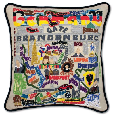 GERMANY PILLOW BY CATSTUDIO
