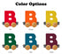 NameTrains Bright Letter B - Asst - A. Dodson's