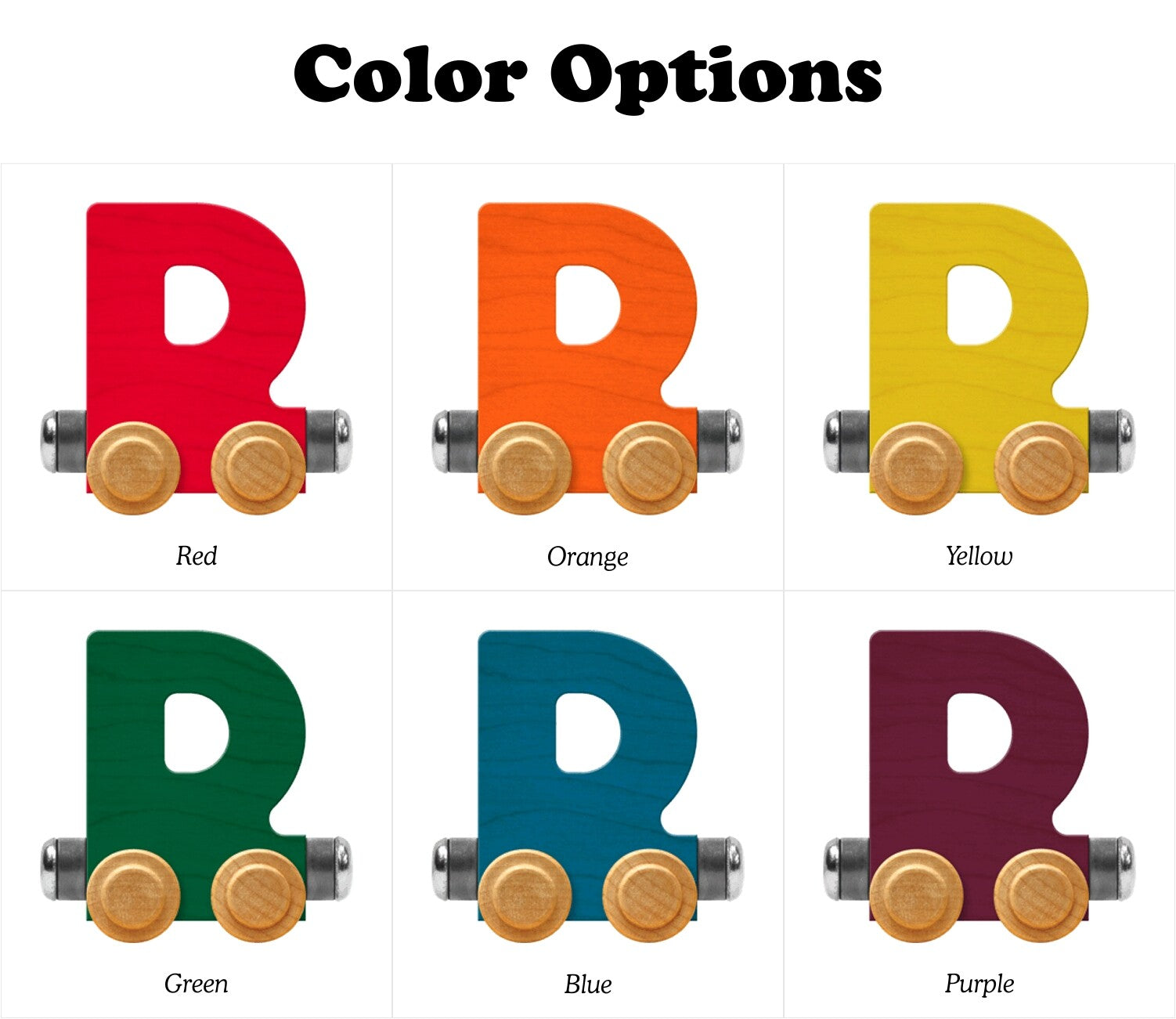 NameTrains Bright Letter D - Asst - A. Dodson's