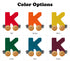 NameTrains Bright Letter K - Asst - A. Dodson's