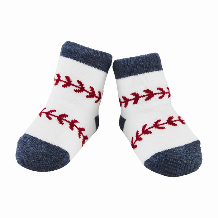 BASEBALL SOCKS BY MUD PIE
