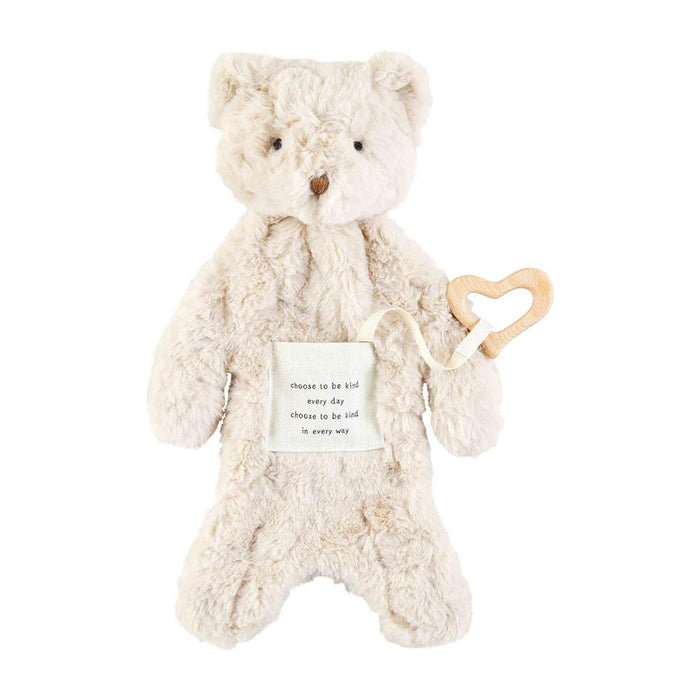BEAR CUDDLER AND TEETHER BY MUD PIE