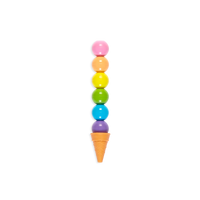 RAINBOW SCOOPS STACKING CRAYONS