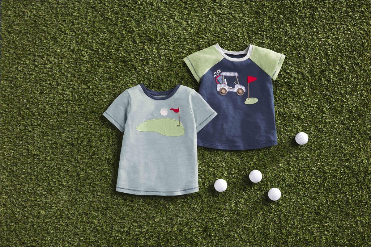 Golf Embroidered Icon Flask By Mud Pie