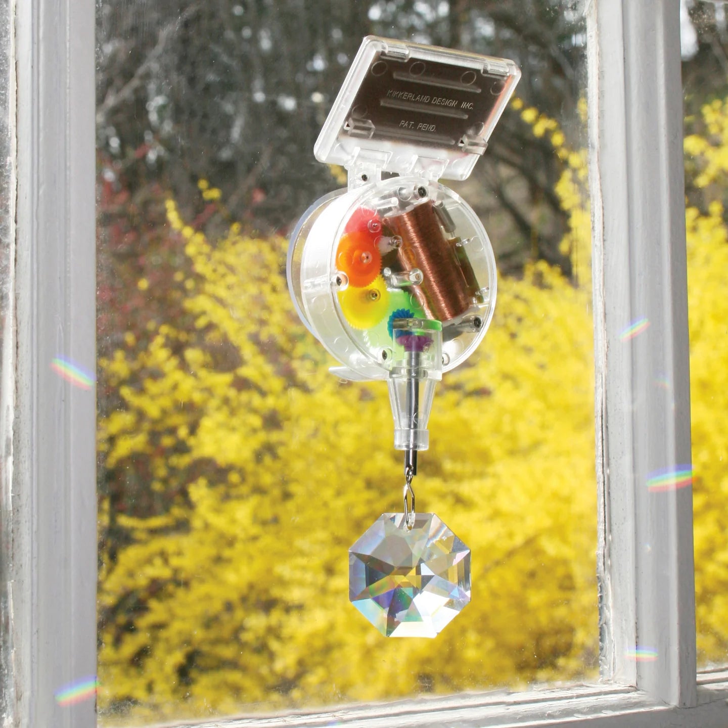 Solar Powered RainbowMaker With Crystal - A. Dodson's