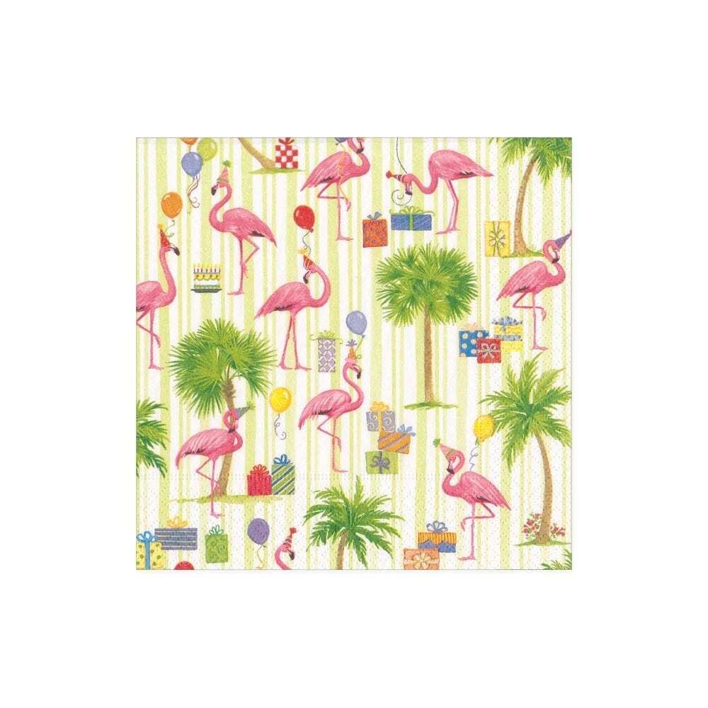 PARTY FLAMINGOS Cocktail Napkins - A. Dodson's