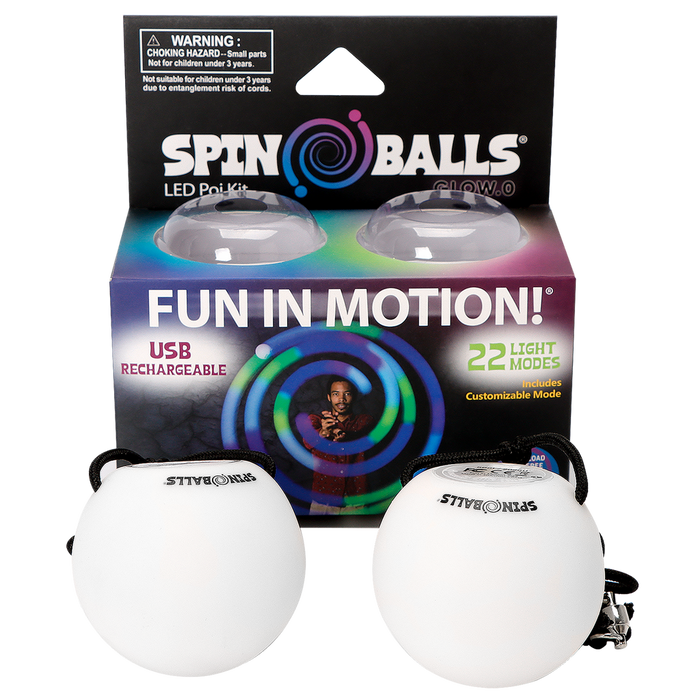 Spinballs Glow.0 LED Poi Balls