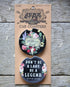 Be A Wildflower/Don't Be A Lady, Be A Legend Car Coaster Set - A. Dodson's