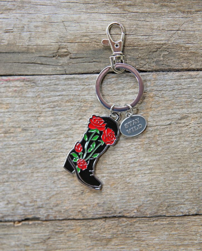 Stay Wild Keyring