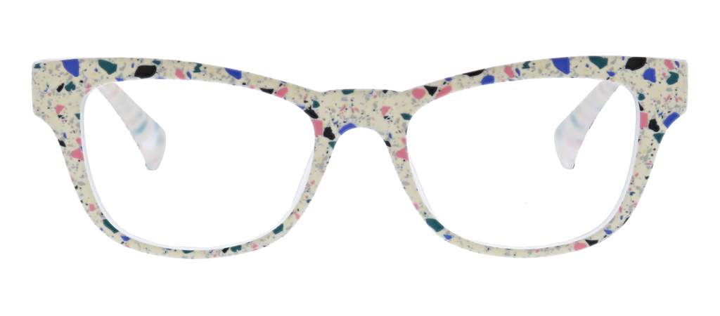 PEEPERS TERRAZZO BLUE LIGHT READERS - A. Dodson's