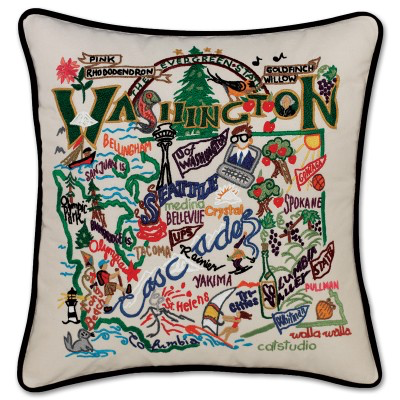 WASHINGTON PILLOW BY CATSTUDIO