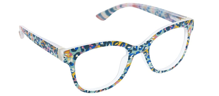 PEEPERS OASIS BLUE LIGHT READERS - LEOPARD