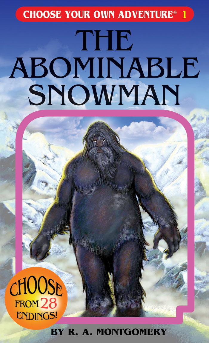 CHOOSE YOUR OWN ADVENTURE BOOK - THE ABOMINABLE SNOWMAN