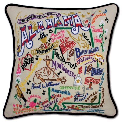 ALABAMA PILLOW BY CATSTUDIO