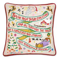 NIGHT BEFORE CHRISTMAS PILLOW BY CATSTUDIO, Catstudio - A. Dodson's