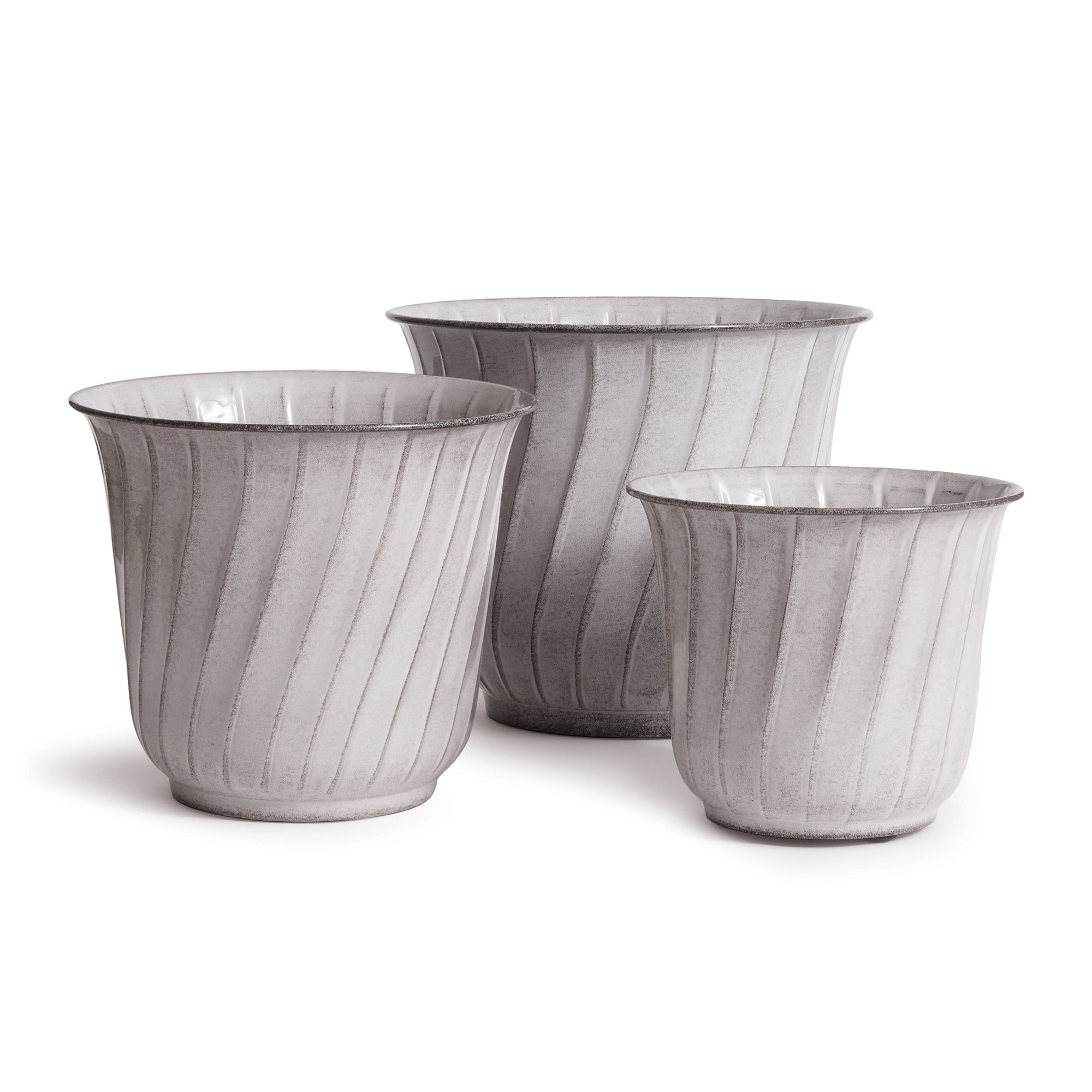 LEILANI POTS SET OF 3 BY NAPA HOME & GARDEN - A. Dodson's