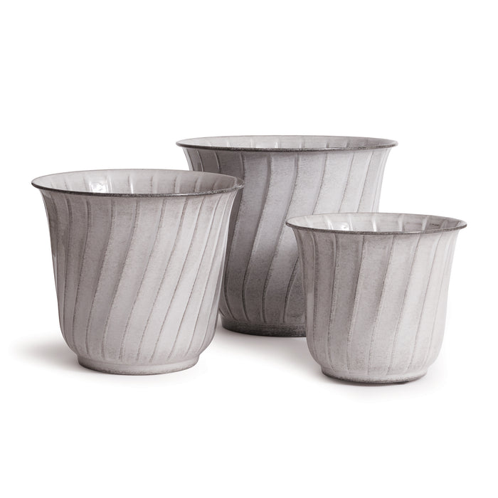 LEILANI POTS SET OF 3 BY NAPA HOME & GARDEN