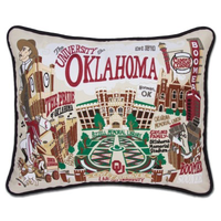 UNIVERSITY OF OKLAHOMA PILLOW BY CATSTUDIO, Catstudio - A. Dodson's