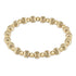 dignity grateful pattern 6mm bead bracelet - gold by enewton - A. Dodson's