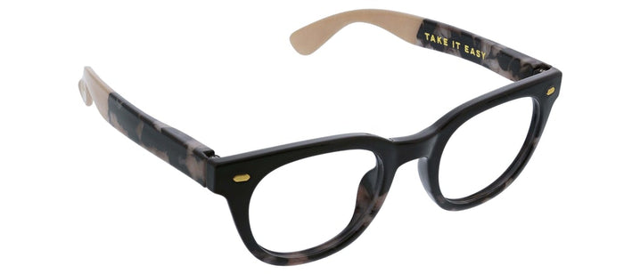 PEEPERS TAKE IT EASY BLUE LIGHT READERS - BLACK MARBLE