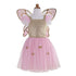 GOLD BUTTERFLY DRESS WITH FAIRY WINGS