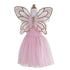 GOLD BUTTERFLY DRESS WITH FAIRY WINGS