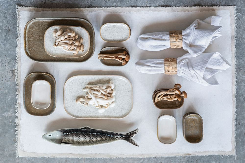 CERAMIC SARDINE PLATE - A. Dodson's