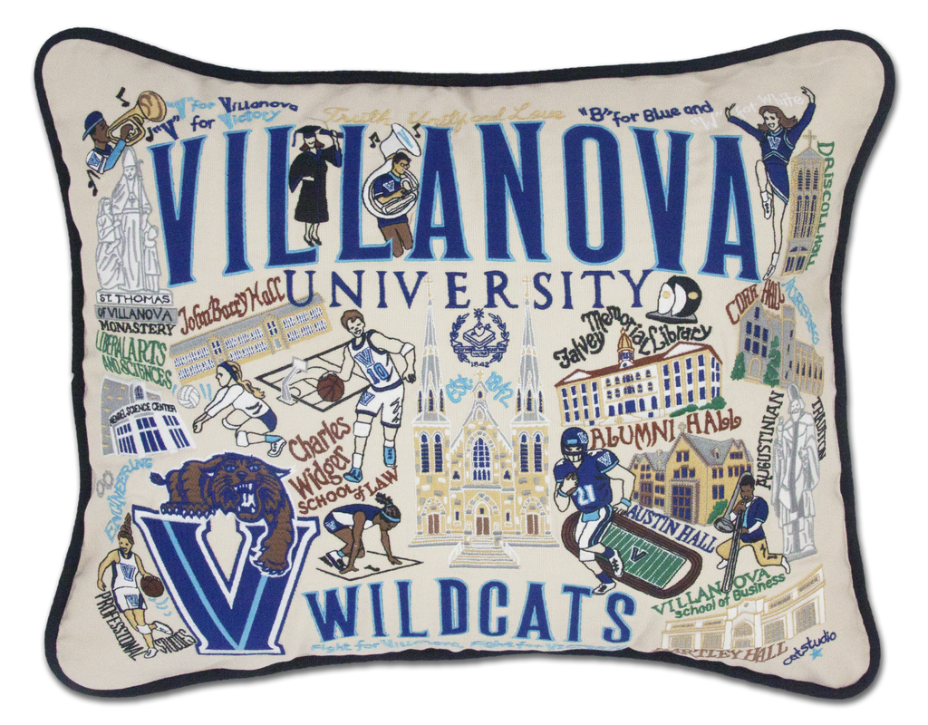 VILLANOVA UNIVERSITY PILLOW BY CATSTUDIO - A. Dodson's