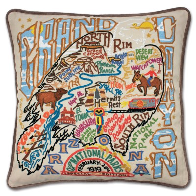 GRAND CANYON PILLOW BY CATSTUDIO