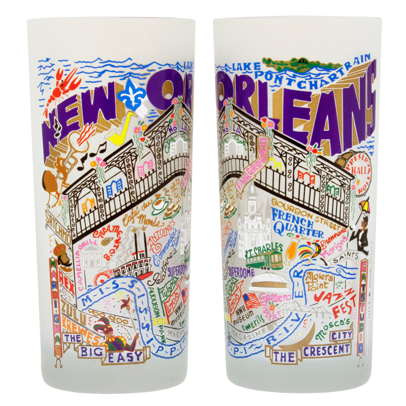 NEW ORLEANS GLASS BY CATSTUDIO - A. Dodson's