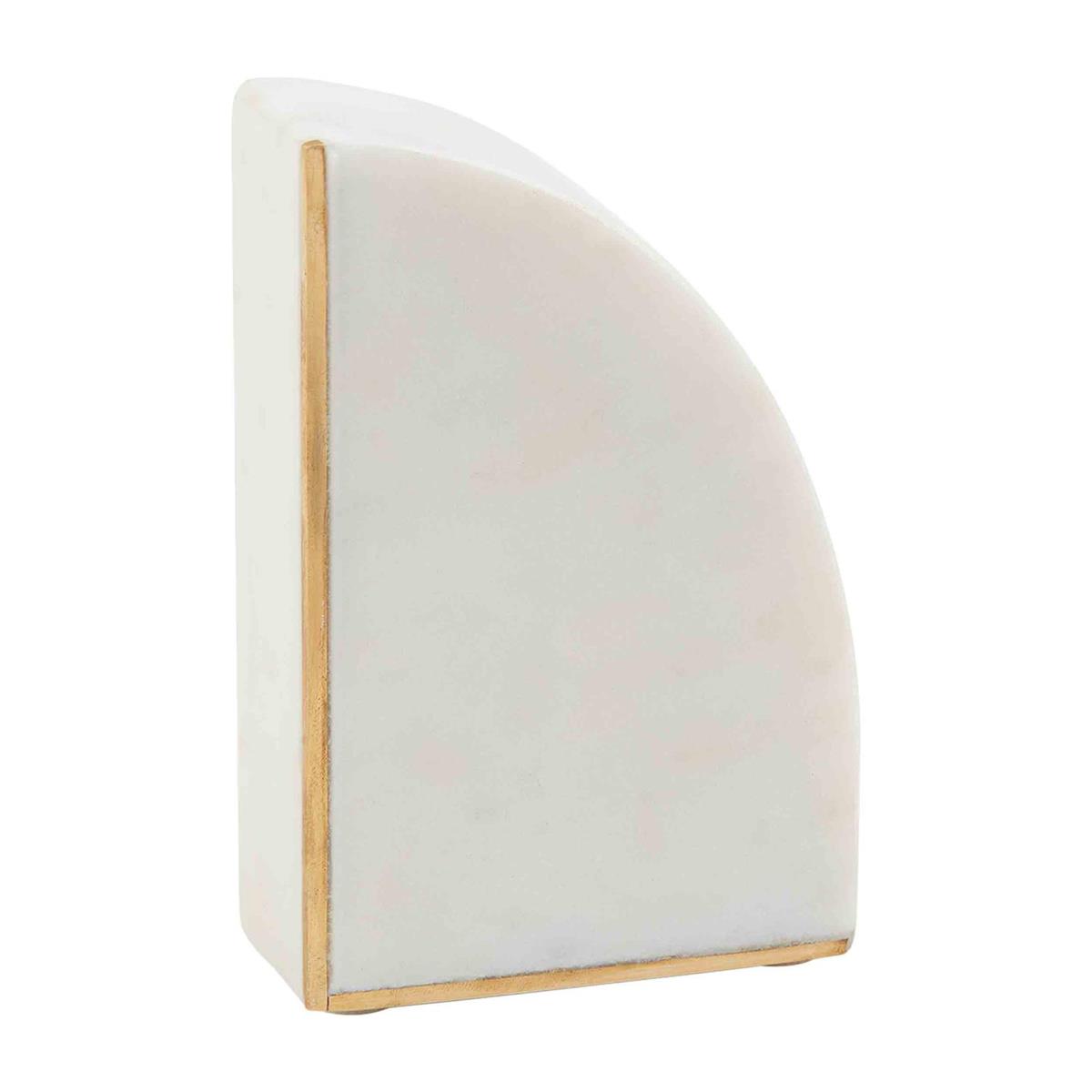 MARBLE BOOK END - 2 Colors BY MUD PIE - A. Dodson's