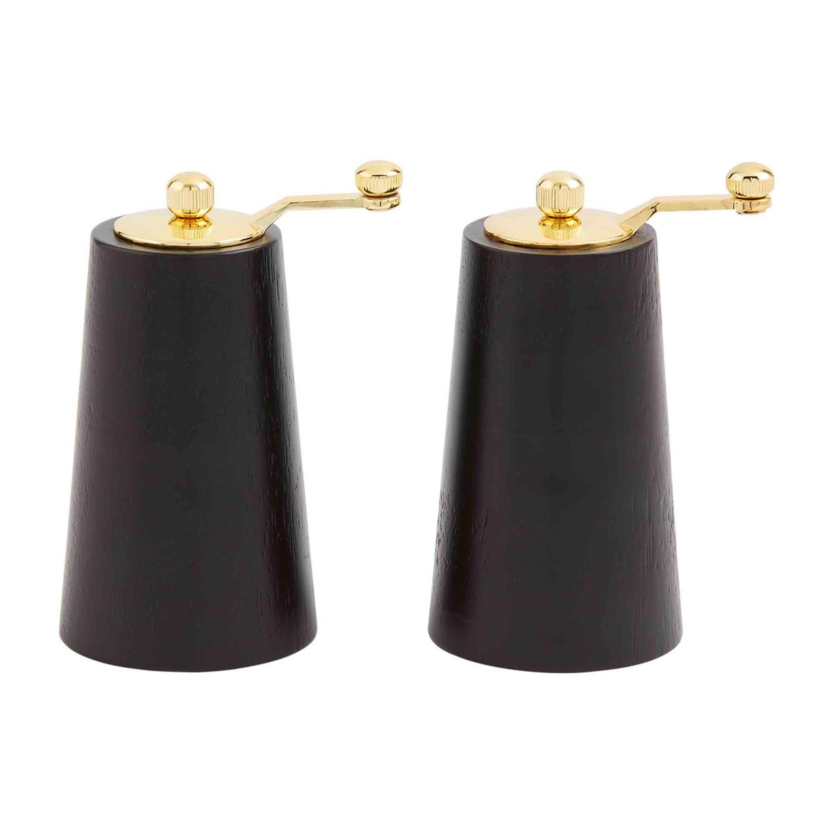 Black Salt & Pepper Grinders BY MUD PIE - A. Dodson's