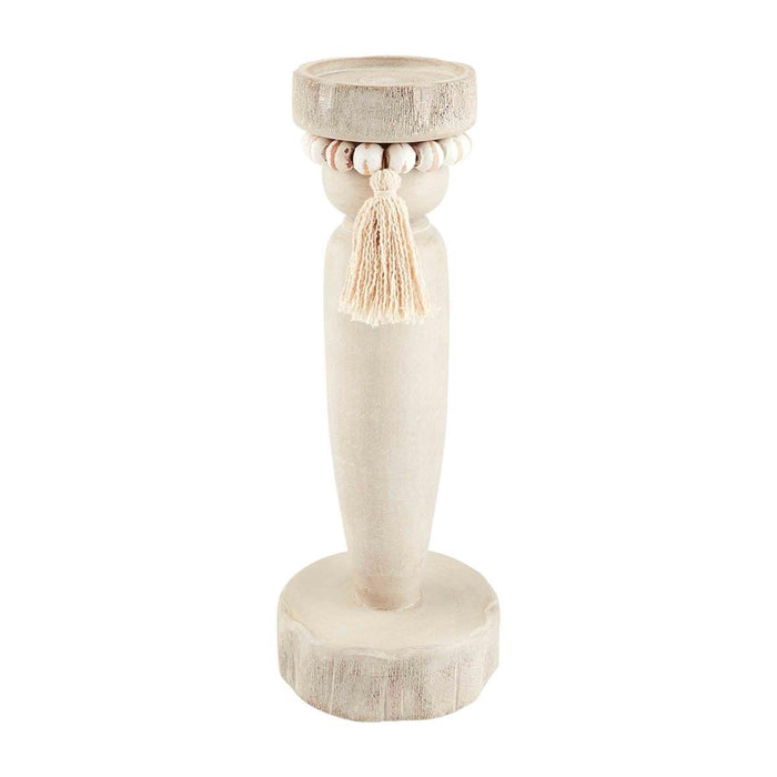 BEADED CANDLESTICK - 3 SIZES BY MUD PIE