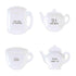 Coffee & Tea Spoon Rests - 4 Styles BY MUD PIE - A. Dodson's