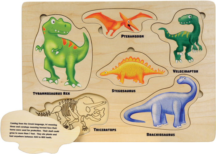 Lift & Learn Dinosaurs Puzzle