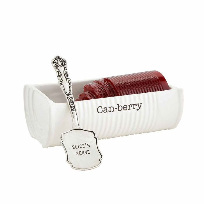 CAN-BERRY DISH SET BY MUD PIE