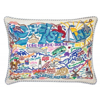 LONG ISLAND PILLOW BY CATSTUDIO - A. Dodson's