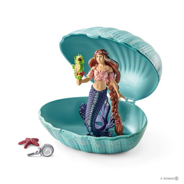 MERMAID W/ BABY SEAHORSE BY SCHLEICH