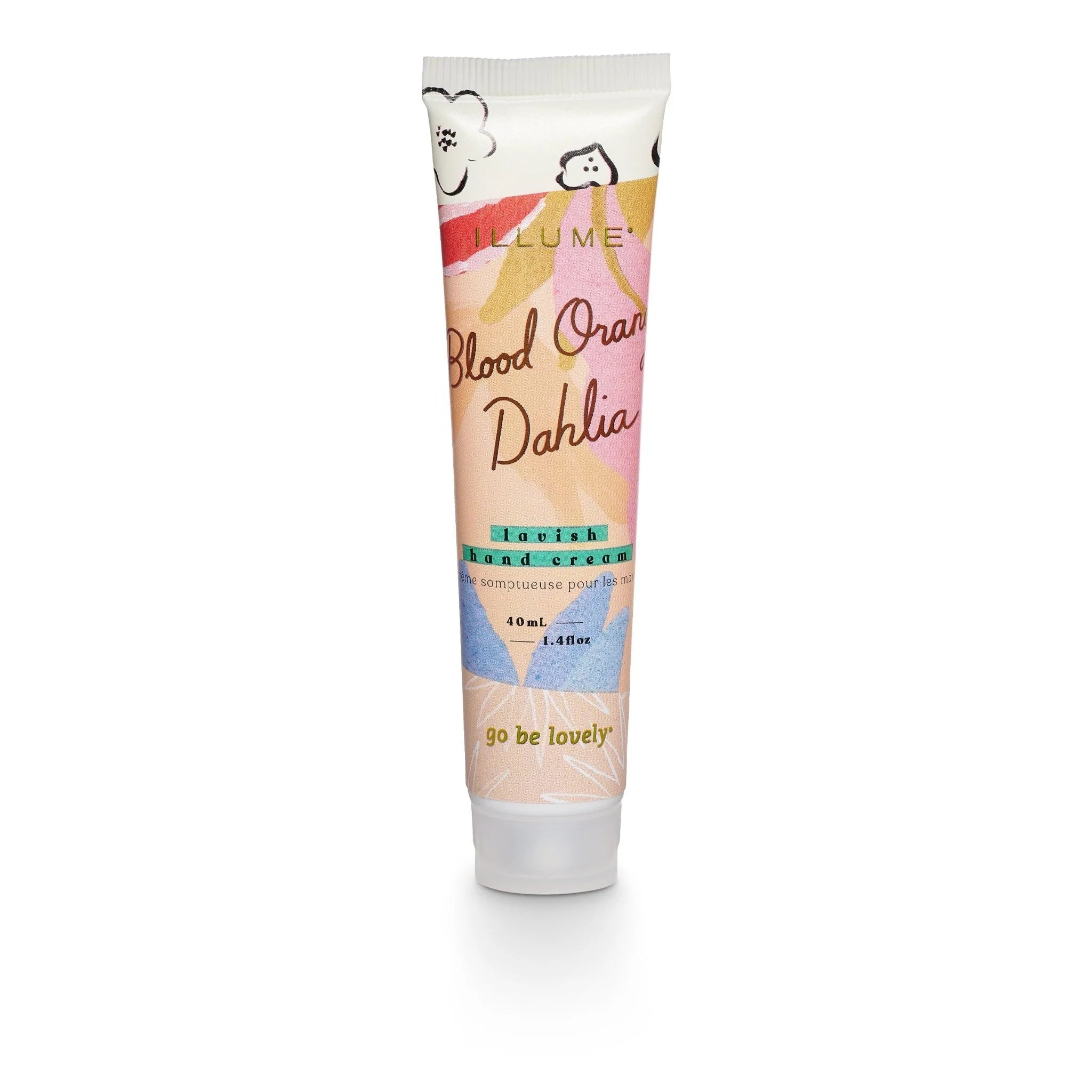 Blood Orange Dahlia Demi Lavish Hand Cream - A. Dodson's