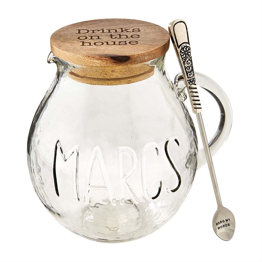 BLOODY MARY RECIPE PITCHER SET BY MUD PIE