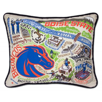 BOISE STATE UNIVERSITY PILLOW BY CATSTUDIO, Catstudio - A. Dodson's