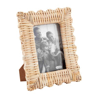 WOVEN FRAME - 2 Sizes BY MUD PIE
