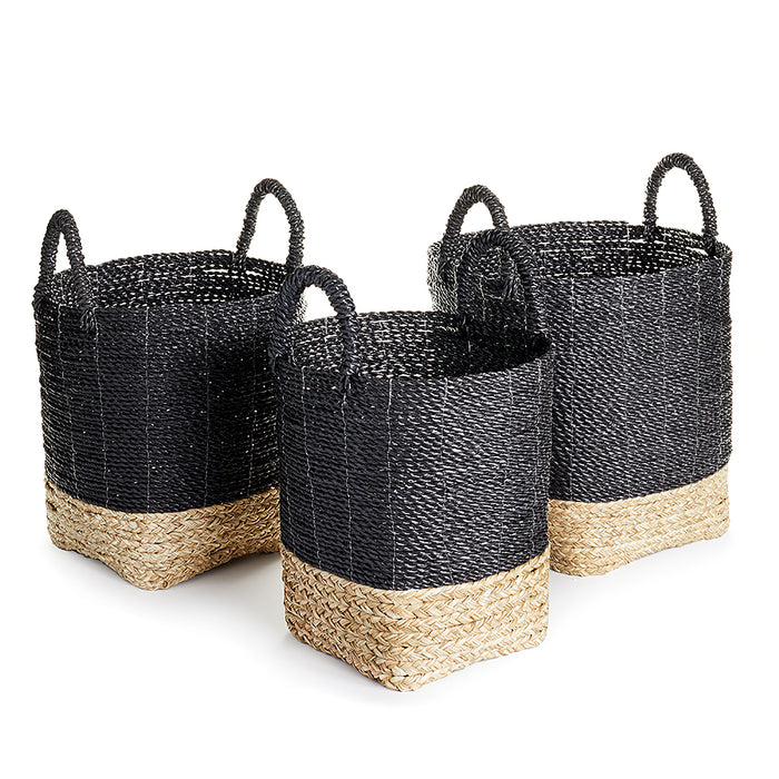MADURA MARKET BASKETS, SET OF 3 BY NAPA HOME & GARDEN