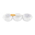 BEADED TRIPLE DISH SET BY MUD PIE - A. Dodson's