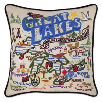 GREAT LAKES PILLOW BY CATSTUDIO, Catstudio - A. Dodson's