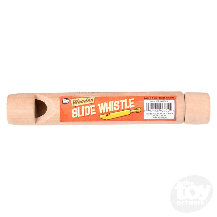 6.5" Wooden Slide Whistle