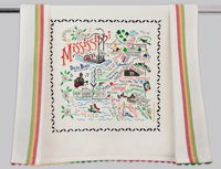 MISSISSIPPI DISH TOWEL BY CATSTUDIO Catstudio - A. Dodson's
