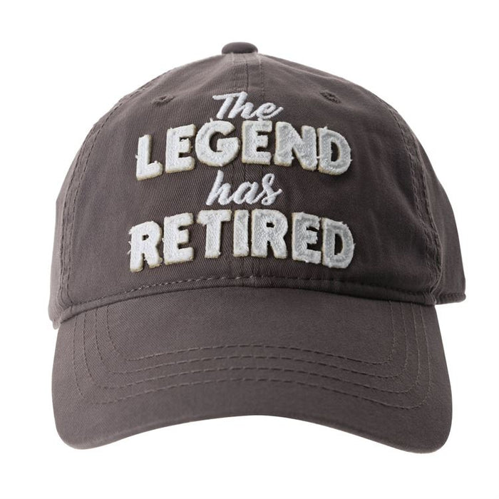 The Legend - Gray Adjustable Hat
