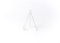 HAPPY EVERYTHING MEDIUM FLARE PLATE STAND WHITE Happy Everything - A. Dodson's